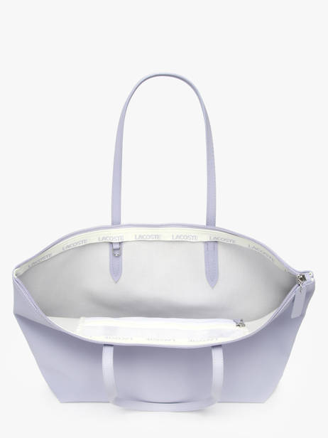 Schoudertas L.12.12 Concept Lacoste Violet l.12.12 concept NF1888PK ander zicht 2